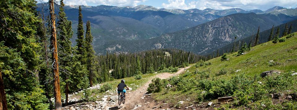 The trails at Keystone Bike Park are in great shape.