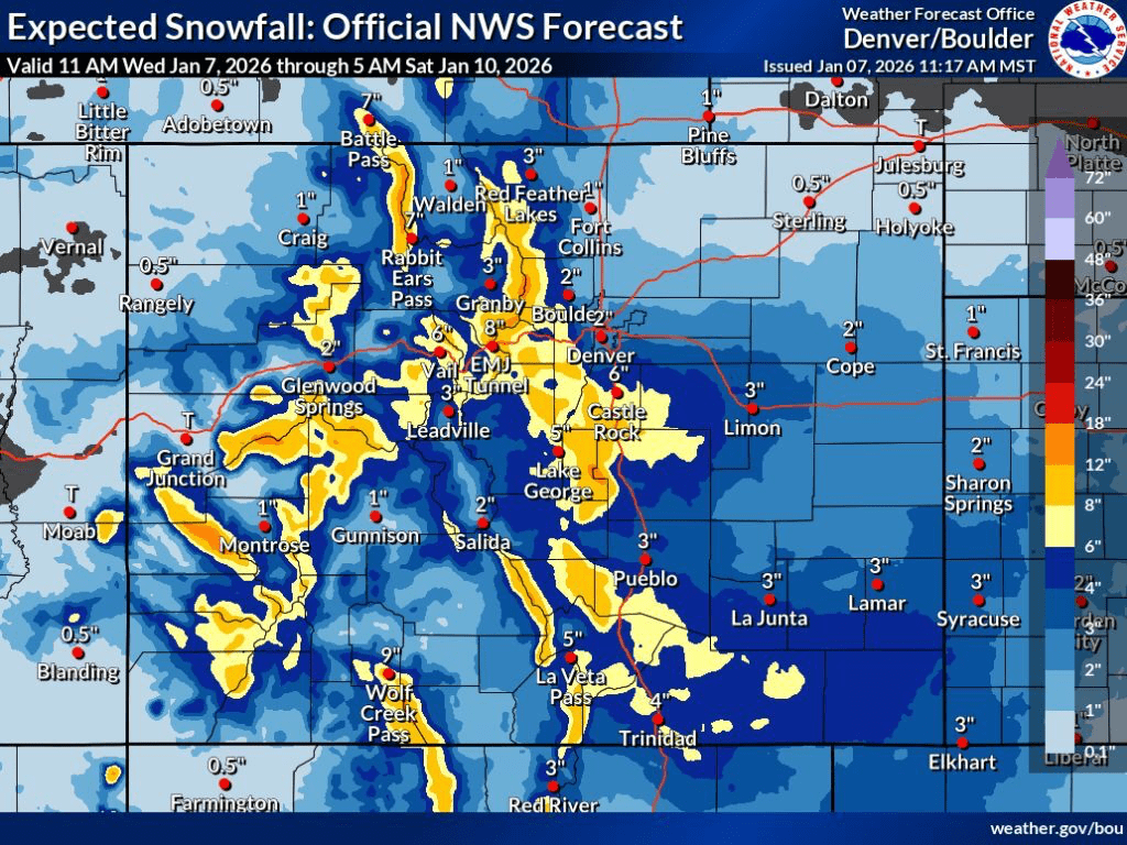 Featured image for “Finally! It’s Snowing in Colorado —”