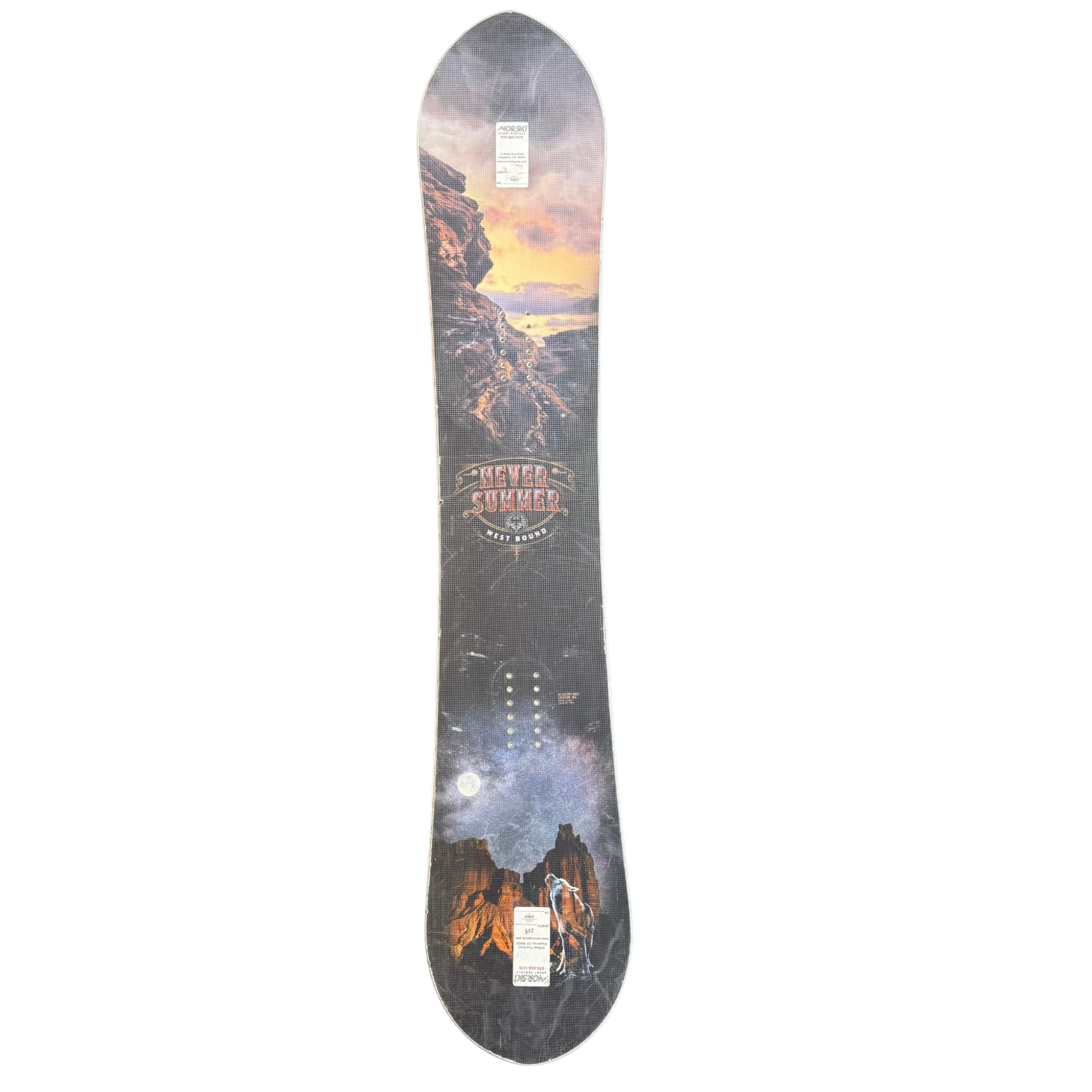 Featured image for “Used 2020 Never Summer Westbound 155cm - Good”