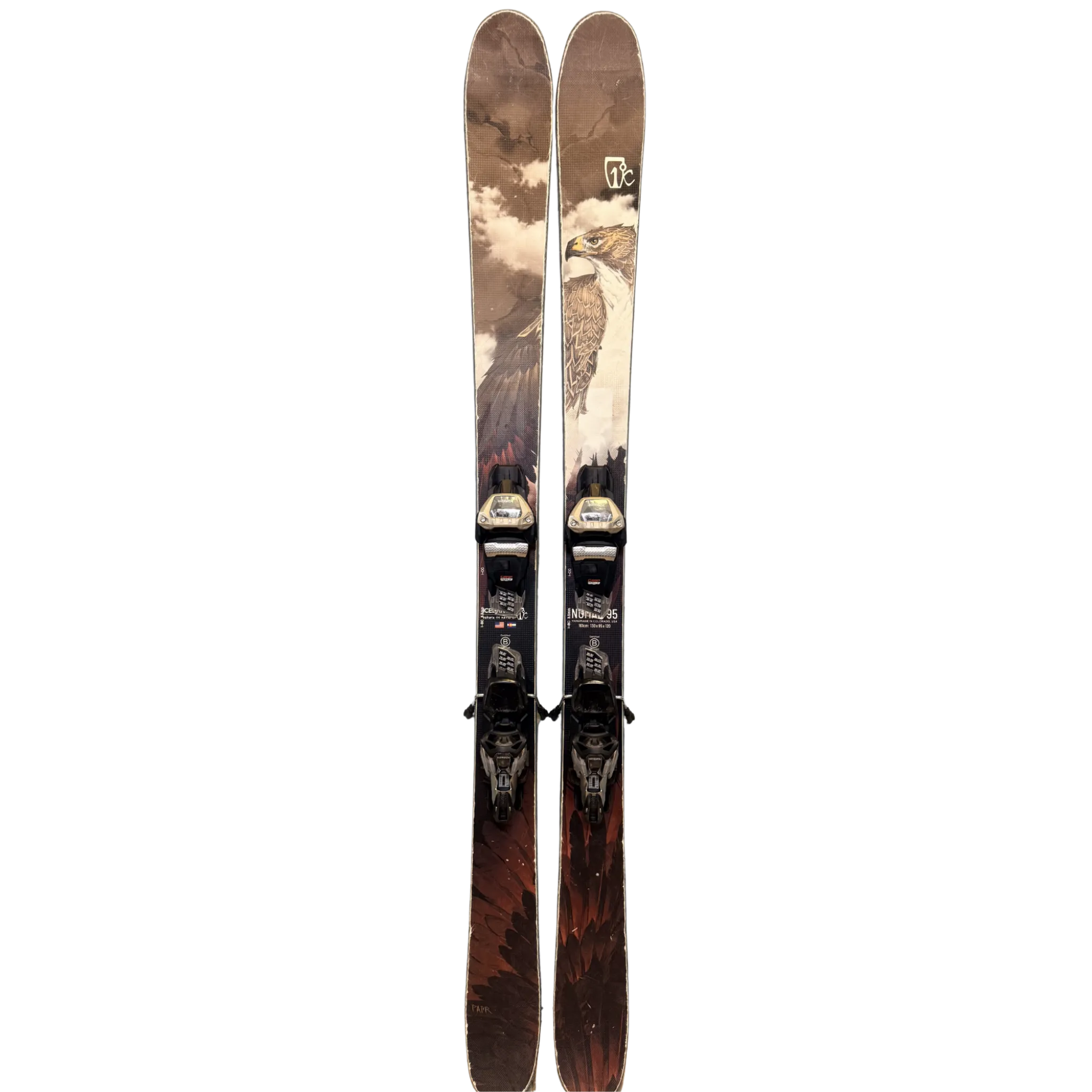 Used 2024 Icelantic Nomad 95 161cm Marker Griffon 13 TCX(Good)