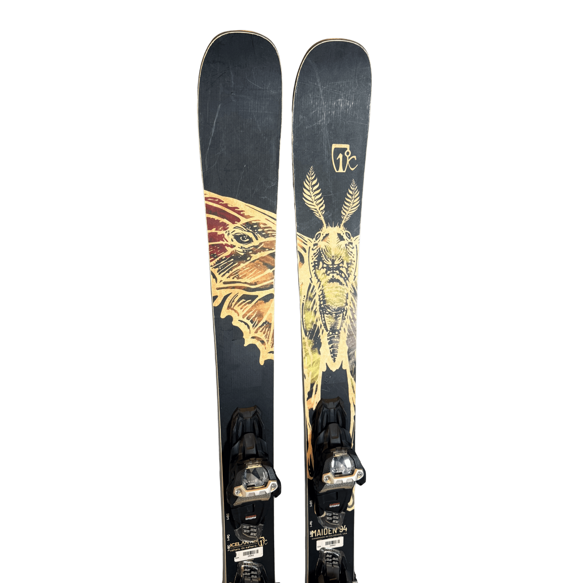 Used 2026 Icelantic Maiden 94 155cm w/ Marker Squire 11 TCX (Excellent) - Image 3