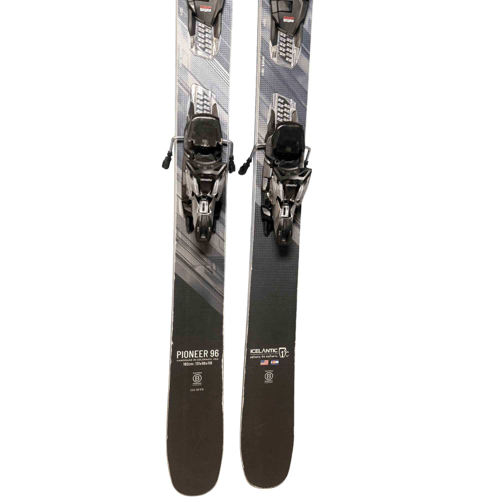 Used 2024 Icelantic Pioneer 96 182cm w/ Marker Griffon 13 TCX (Excellent) - Image 3